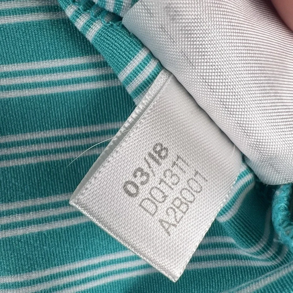 Adidas Golf Polo XL U.S Open 2019 Pebble Beach Striped Performance